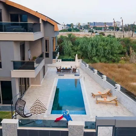 Luxury Villa With Private Pool Close To Lara Beach Willa Antalya